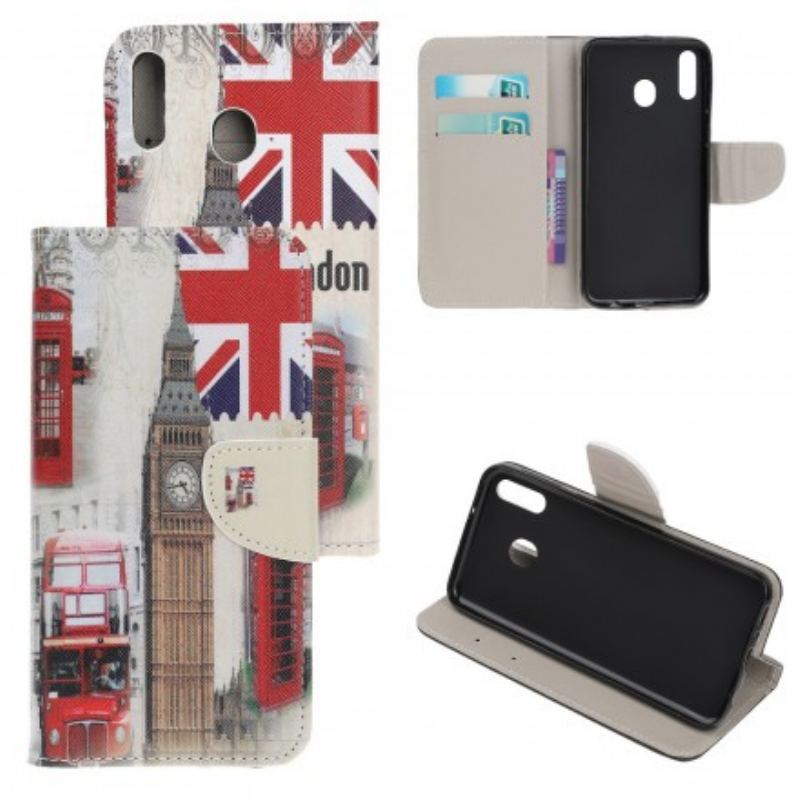 Flip Cover Samsung Galaxy A40 London Liv