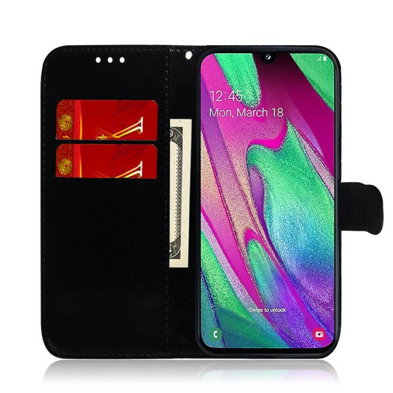 Flip Cover Samsung Galaxy A40 Ren Farve