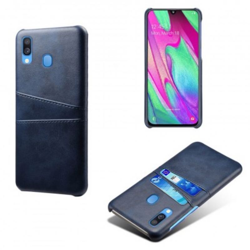 Mobilcover Samsung Galaxy A40 Kortholder