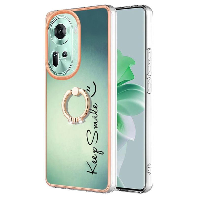 Cover Oppo Reno 11 5g Hold Smile Ringholder