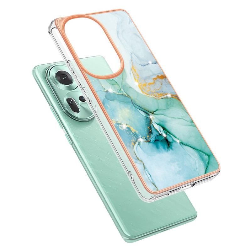 Cover Oppo Reno 11 5g Telefon Etui Marmormønster