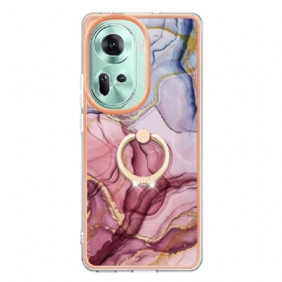 Cover Oppo Reno 11 5g Telefon Etui Marmorstøttering