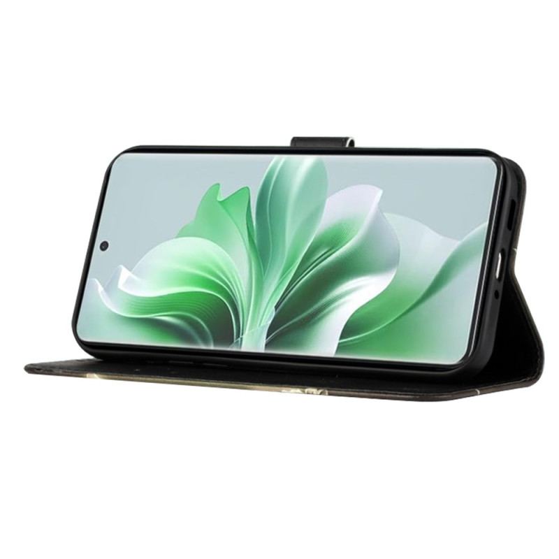 Flip Cover Oppo Reno 11 5g Tiger Med Rem