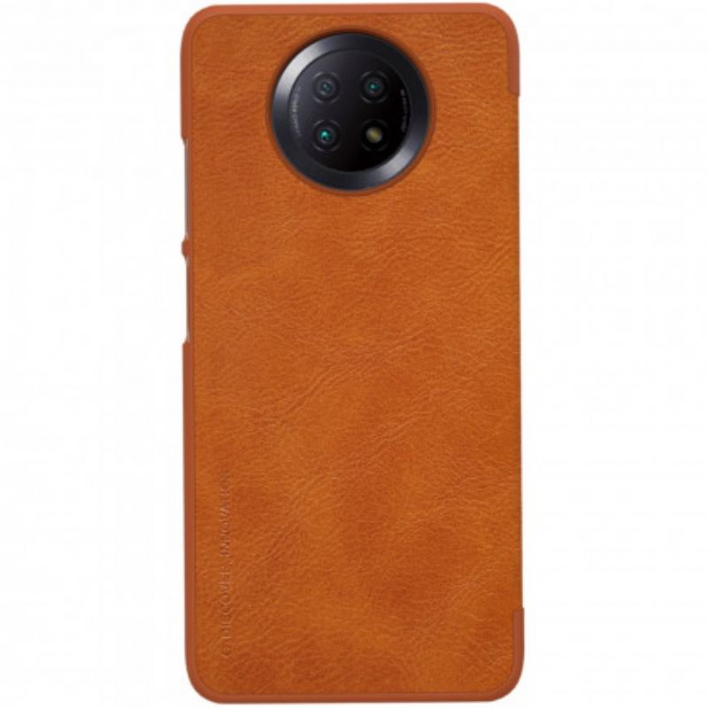 Cover Xiaomi Redmi Note 9T Flip Cover Nillkin Qin-serien