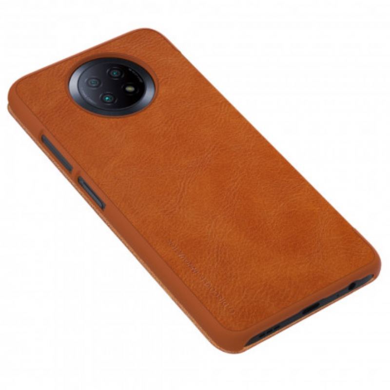 Cover Xiaomi Redmi Note 9T Flip Cover Nillkin Qin-serien