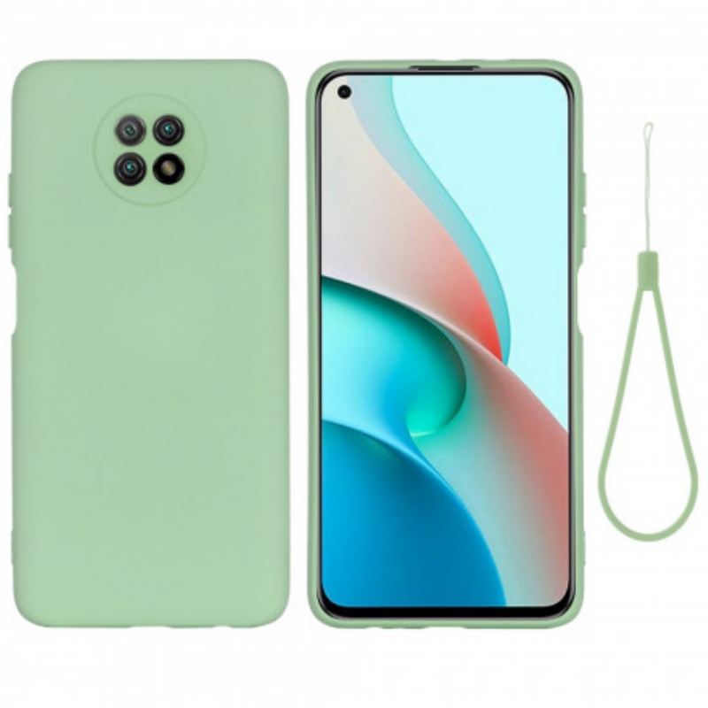 Cover Xiaomi Redmi Note 9T Flydende Silikone Og Snor