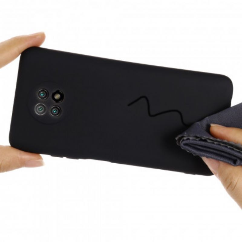 Cover Xiaomi Redmi Note 9T Flydende Silikone Og Snor