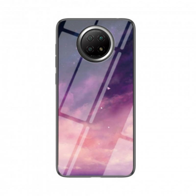 Cover Xiaomi Redmi Note 9T Stjernehimmel Hærdet Glas