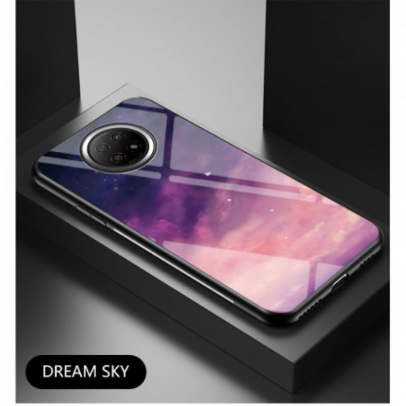 Cover Xiaomi Redmi Note 9T Stjernehimmel Hærdet Glas