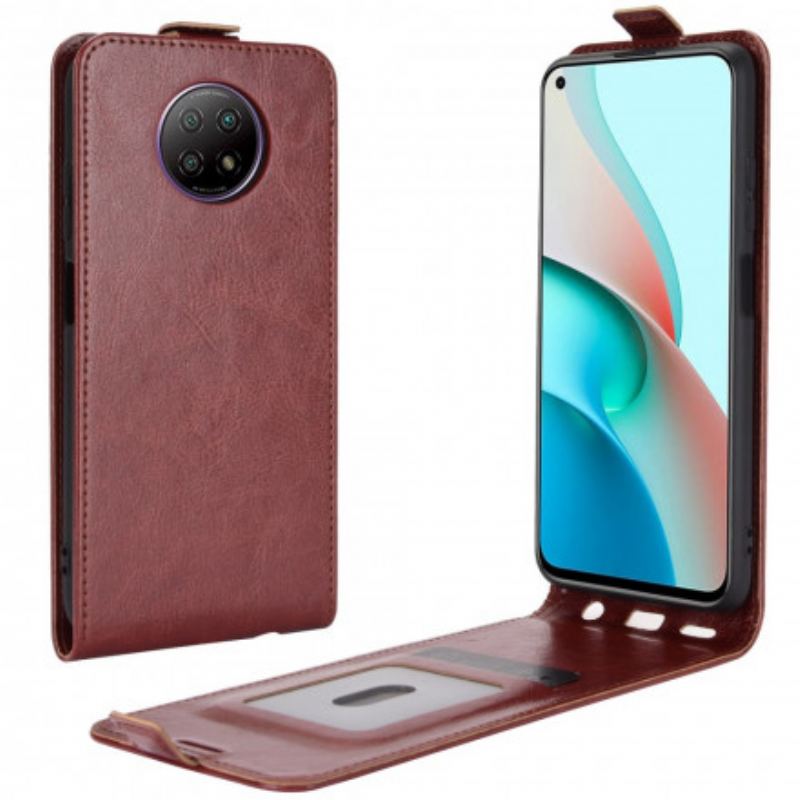 Læder Cover Xiaomi Redmi Note 9T Flip Cover Lodret Flap Lædereffekt