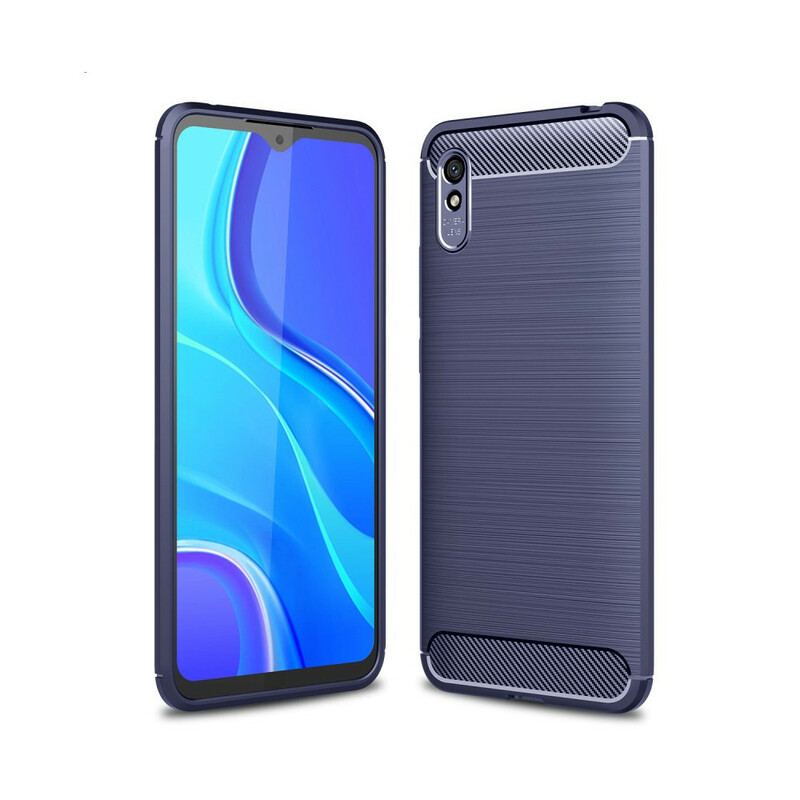 Cover Xiaomi Redmi 9A Børstet Kulfiber