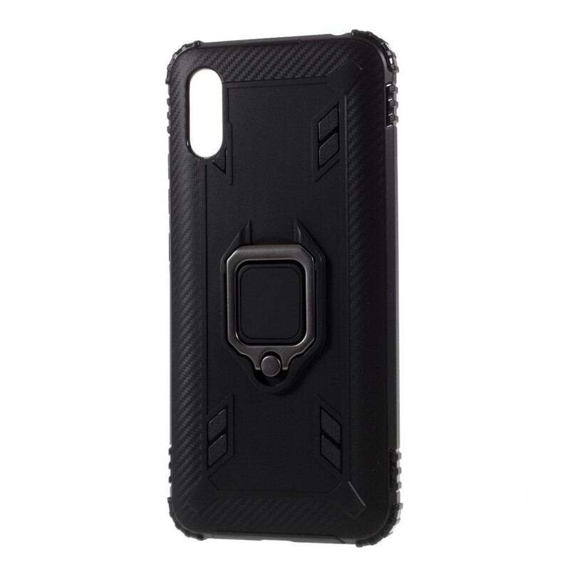 Cover Xiaomi Redmi 9A Carbon Fiber Ring Style