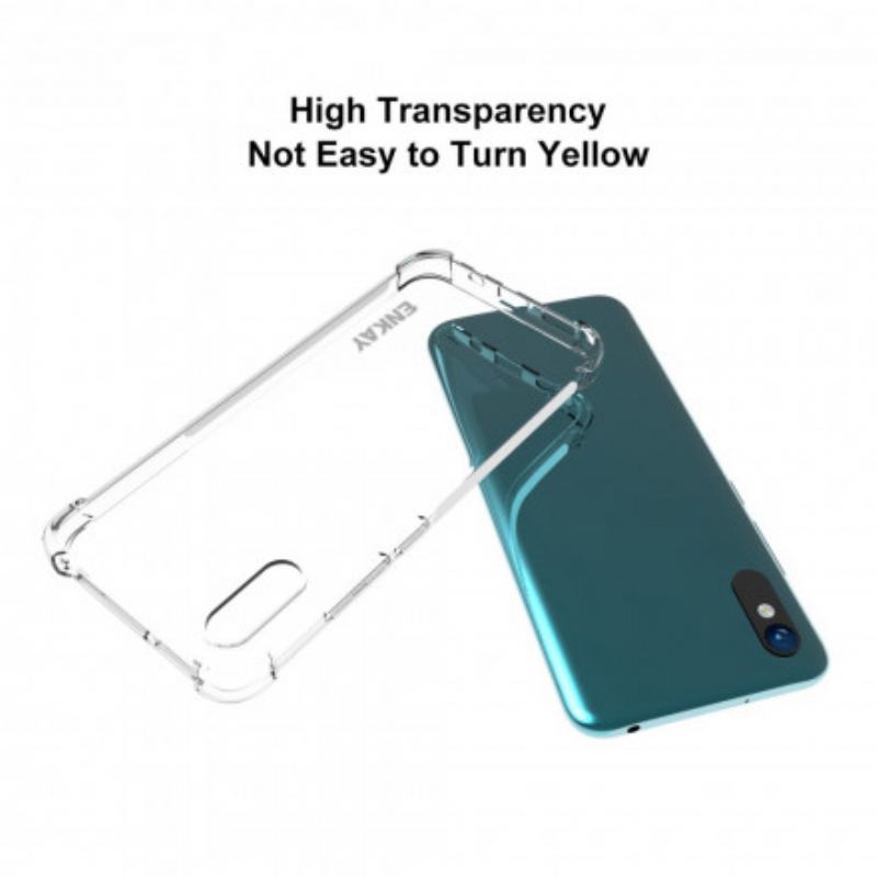 Cover Xiaomi Redmi 9A Combo Og Hærdet Glasskærm Enkay