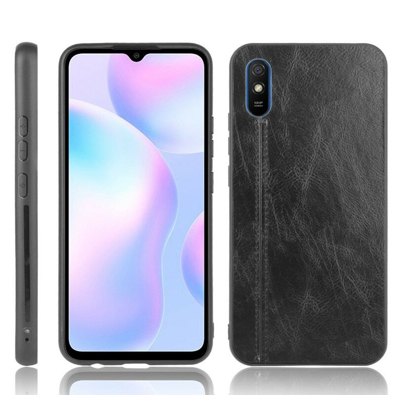 Cover Xiaomi Redmi 9A Couture Lædereffekt