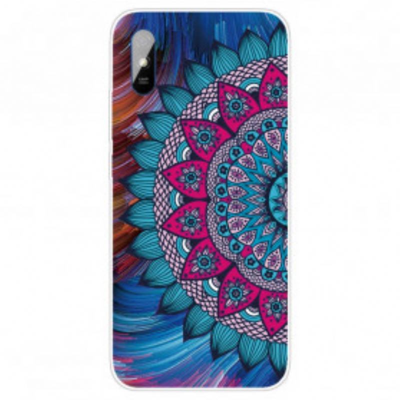 Cover Xiaomi Redmi 9A Farverig Mandala