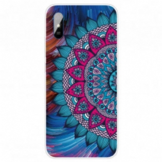 Cover Xiaomi Redmi 9A Farverig Mandala