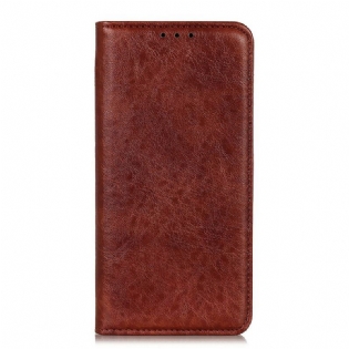 Cover Xiaomi Redmi 9A Flip Cover Tekstureret Splitlæder