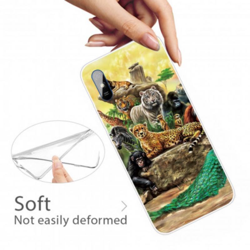 Cover Xiaomi Redmi 9A Safari Dyr