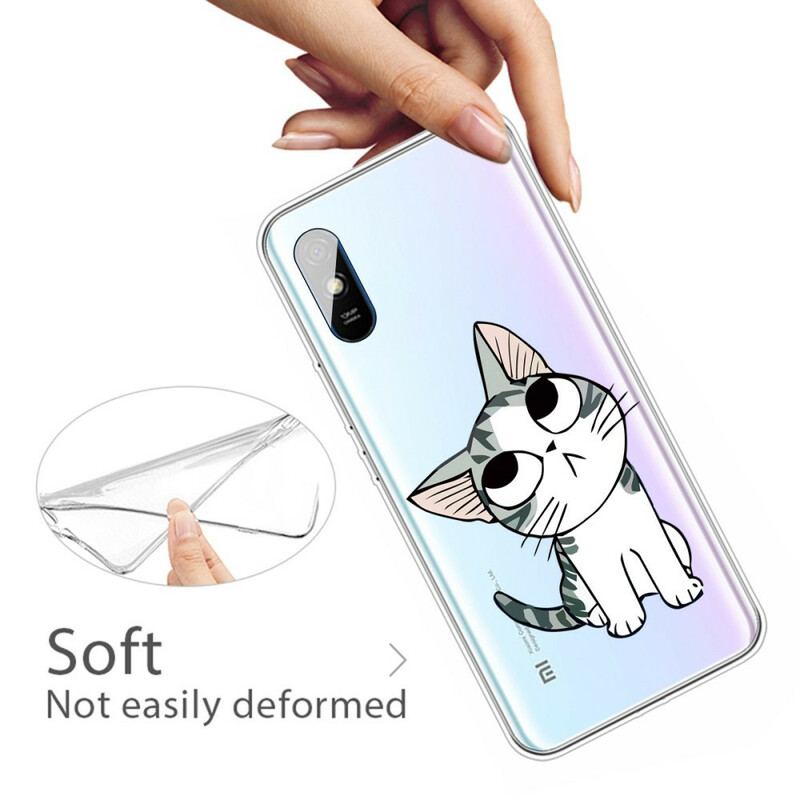 Cover Xiaomi Redmi 9A Se På Kattene