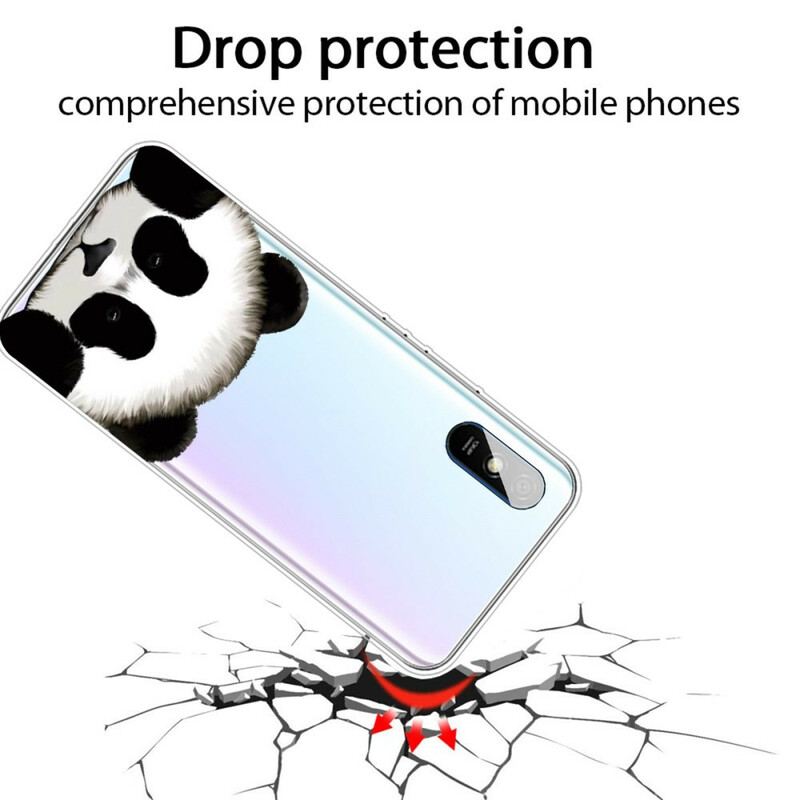 Cover Xiaomi Redmi 9A Sømløs Panda