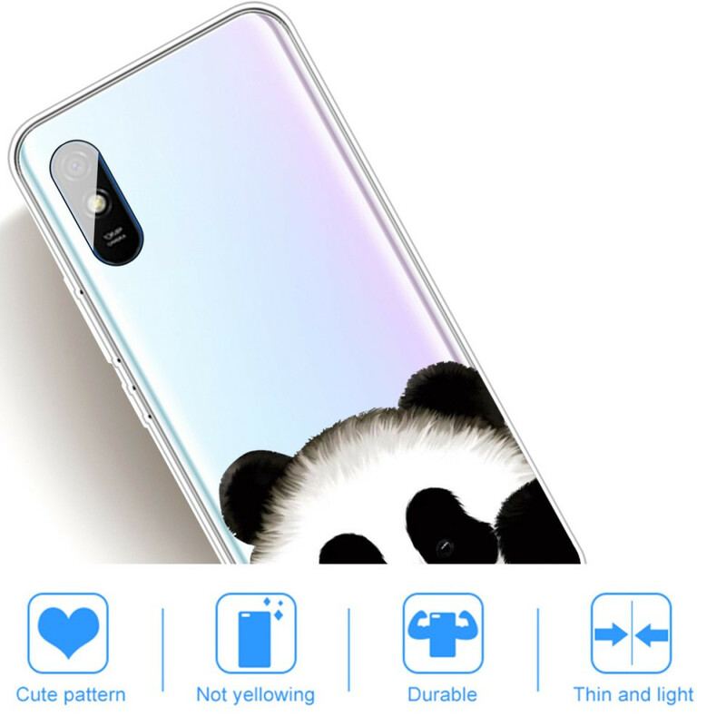 Cover Xiaomi Redmi 9A Sømløs Panda