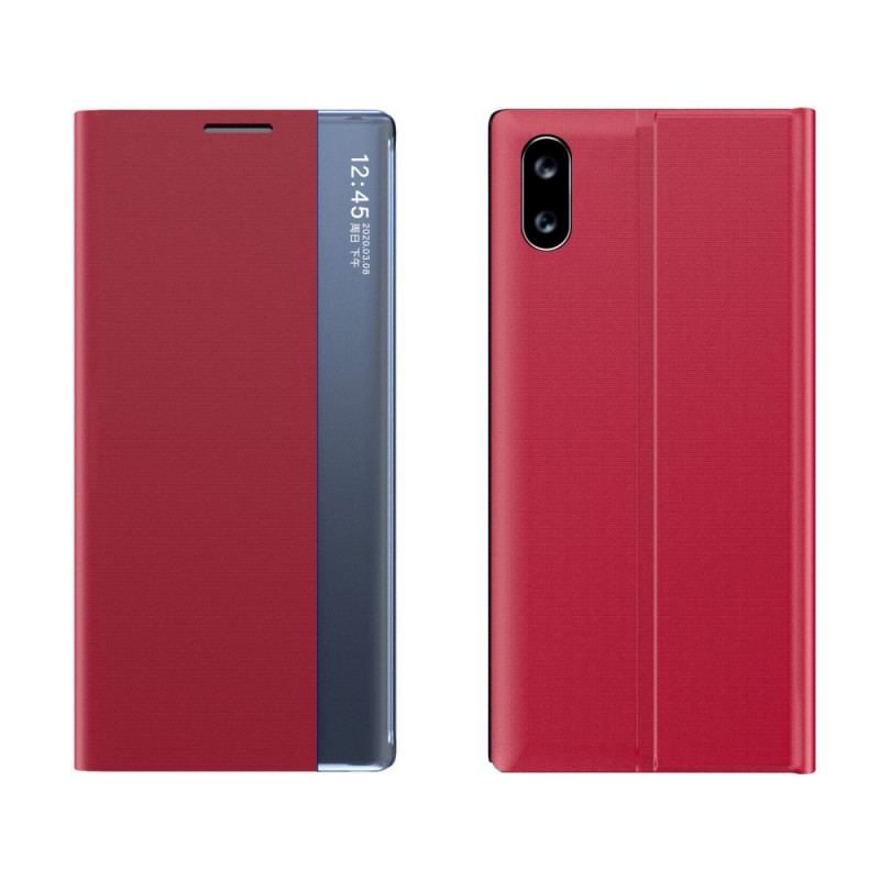 Cover Xiaomi Redmi 9A Tekstureret Kunstlæder