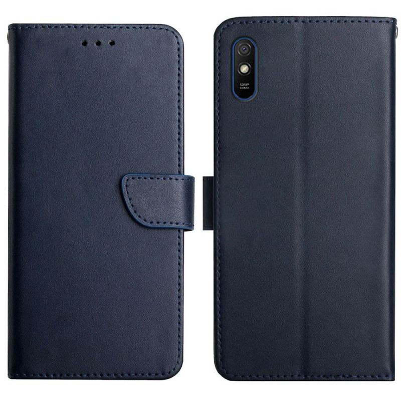 Flip Cover Xiaomi Redmi 9A Ægte Nappa Læder