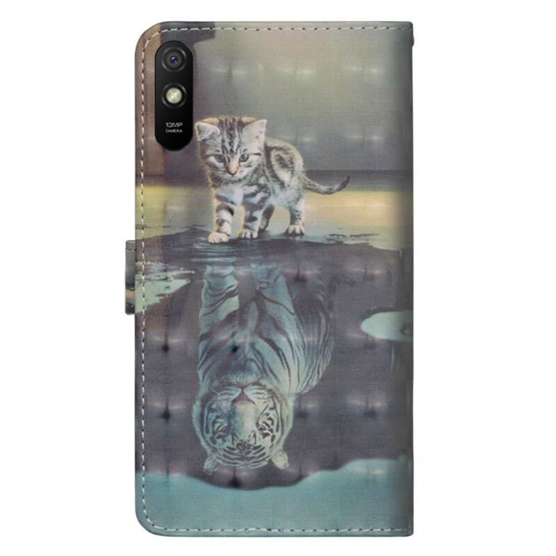 Flip Cover Xiaomi Redmi 9A Ernest The Tiger