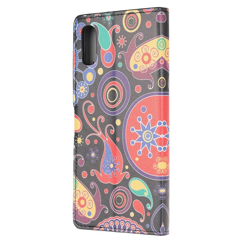 Flip Cover Xiaomi Redmi 9A Galaxy Design