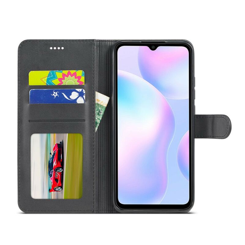 Flip Cover Xiaomi Redmi 9A Lc.imeeke Lædereffekt