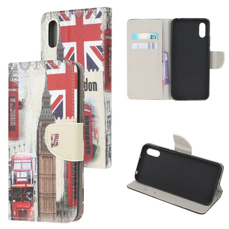 Flip Cover Xiaomi Redmi 9A London Liv