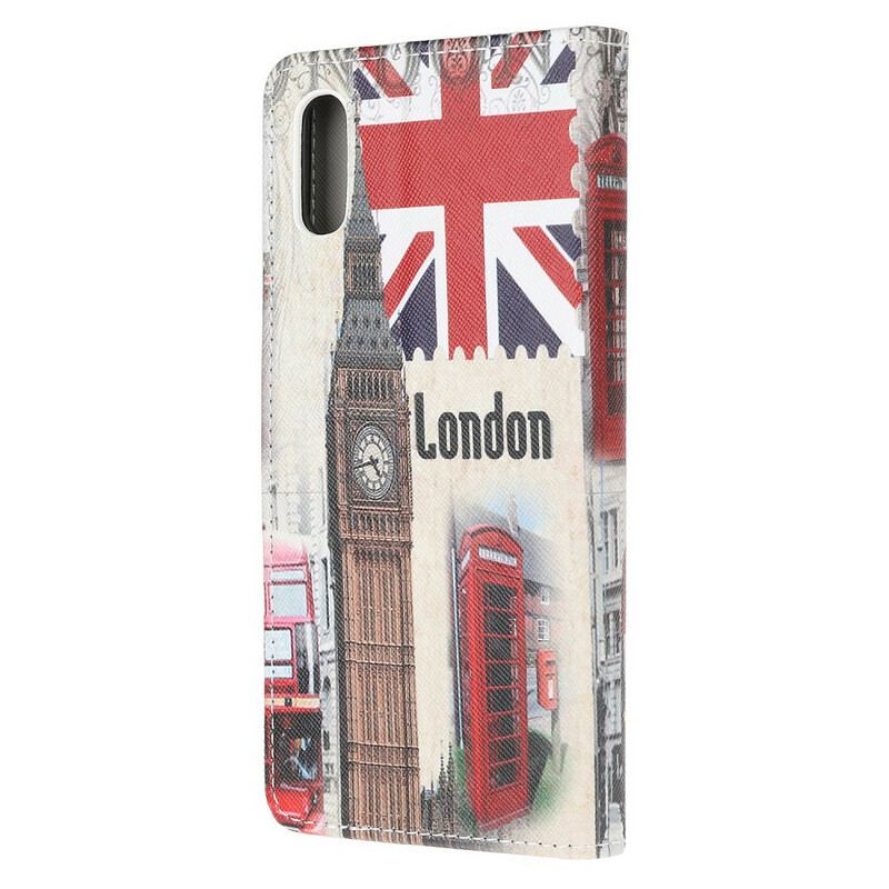 Flip Cover Xiaomi Redmi 9A London Liv