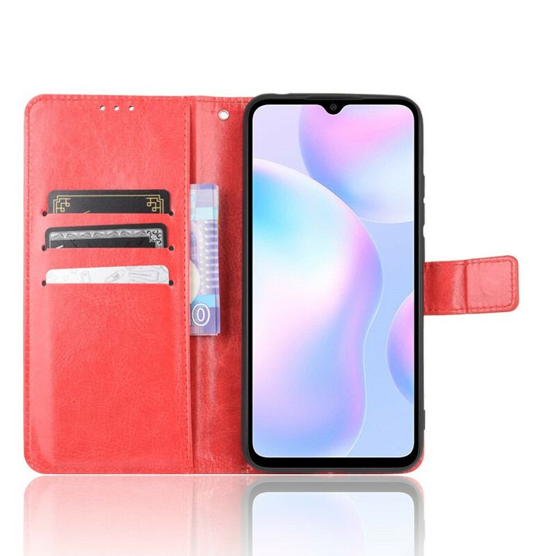 Flip Cover Xiaomi Redmi 9A Prangende Kunstlæder