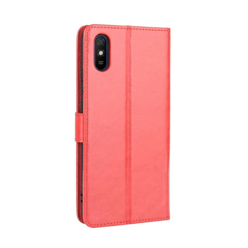 Flip Cover Xiaomi Redmi 9A Prangende Kunstlæder