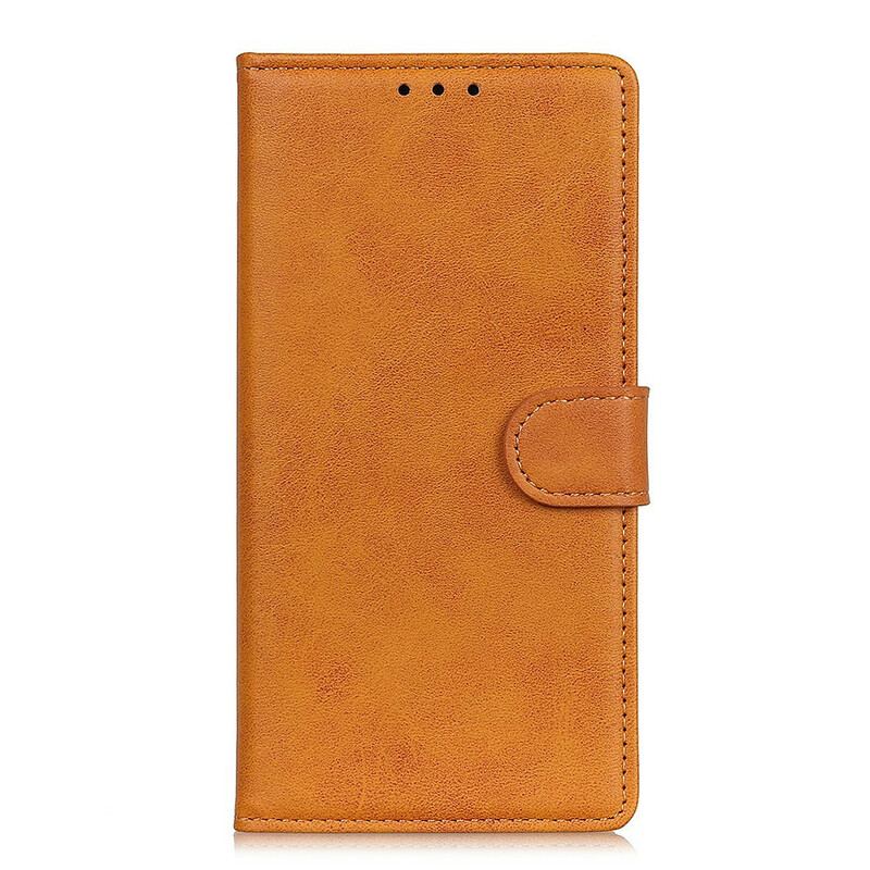 Flip Cover Xiaomi Redmi 9A Retro Mat Lædereffekt