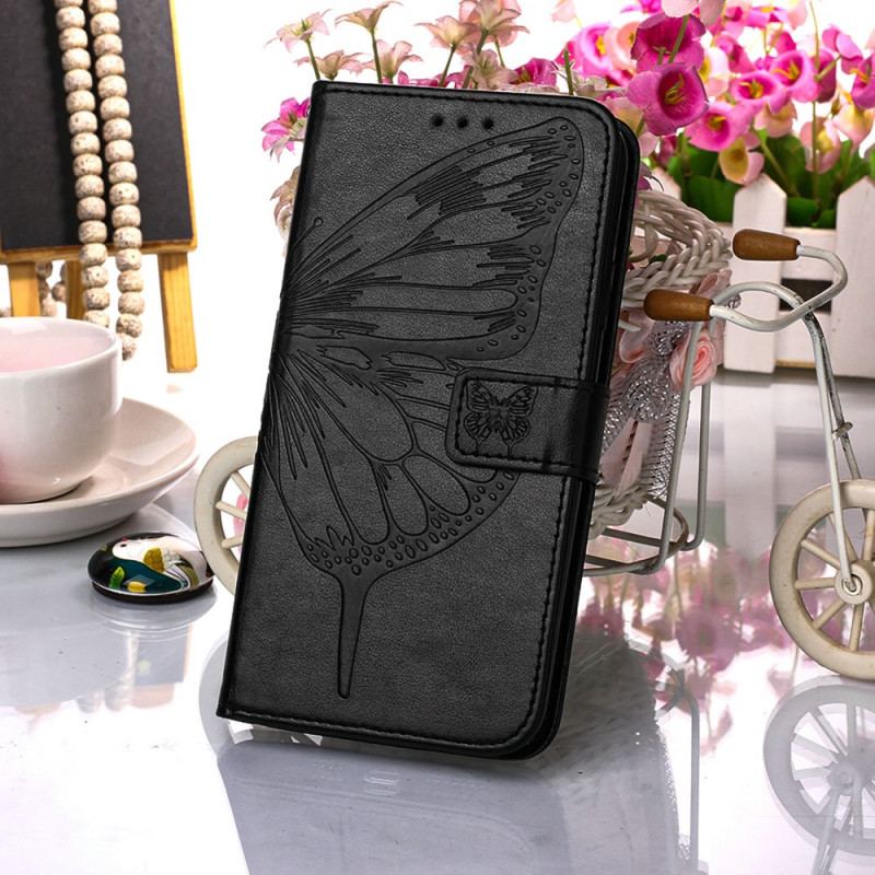 Flip Cover Xiaomi Redmi 9A Sommerfugle Design