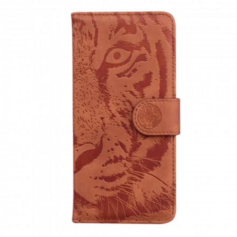 Flip Cover Xiaomi Redmi 9A Tiger Ansigtsprint