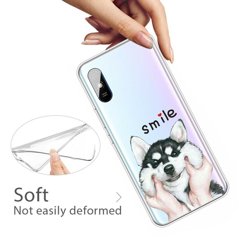 Mobilcover Xiaomi Redmi 9A Smile Hund