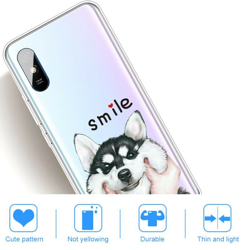 Mobilcover Xiaomi Redmi 9A Smile Hund