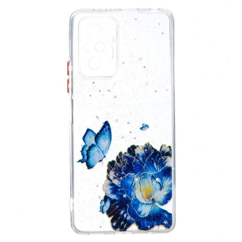 Cover Xiaomi Redmi Note 10 Pro Blomstersommerfuglehybrid