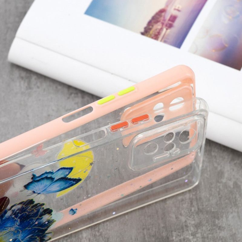 Cover Xiaomi Redmi Note 10 Pro Blomstersommerfuglehybrid