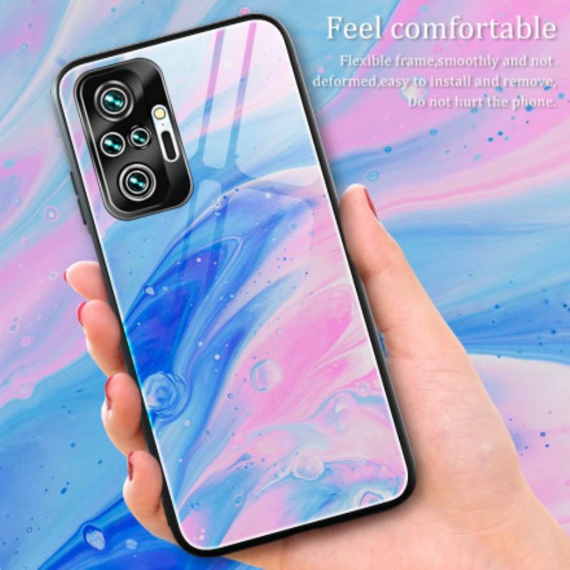 Cover Xiaomi Redmi Note 10 Pro Designfarver Hærdet Glas