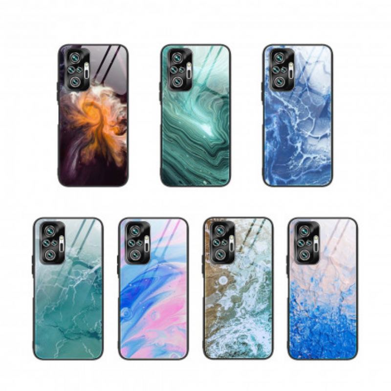 Cover Xiaomi Redmi Note 10 Pro Designfarver Hærdet Glas