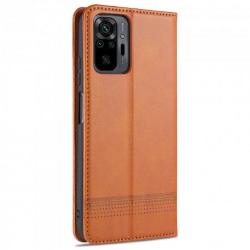 Cover Xiaomi Redmi Note 10 Pro Flip Cover Azns Læderstyling