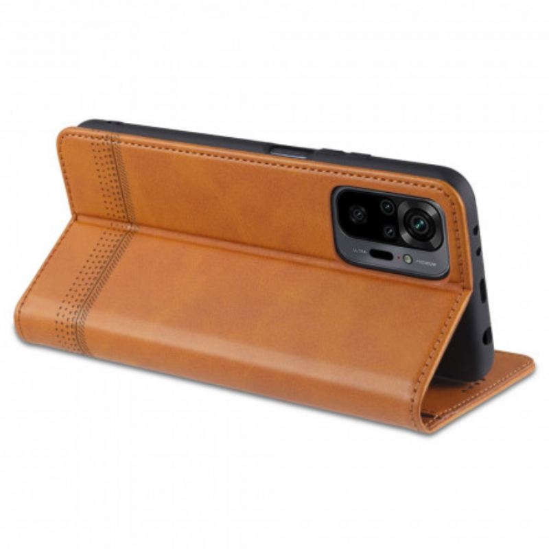 Cover Xiaomi Redmi Note 10 Pro Flip Cover Azns Læderstyling