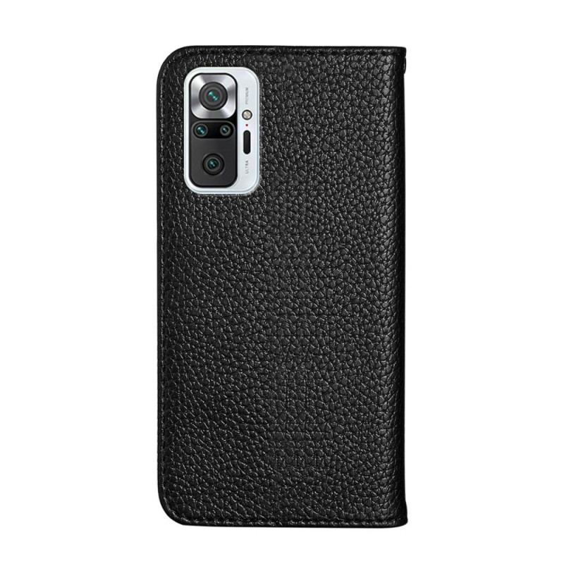 Cover Xiaomi Redmi Note 10 Pro Flip Cover Imiteret Læder Litchi Ultra Chic