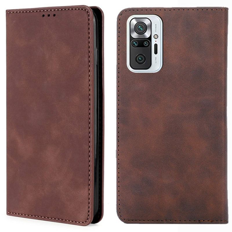 Cover Xiaomi Redmi Note 10 Pro Flip Cover Klassisk Skin-touch