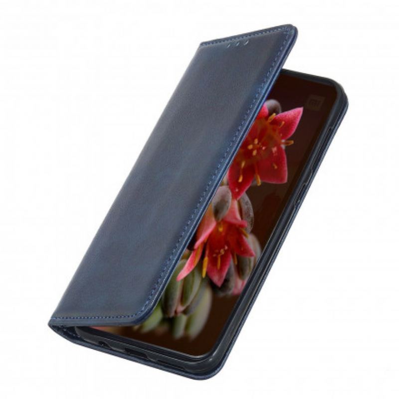 Cover Xiaomi Redmi Note 10 Pro Flip Cover Litchi Split Læder