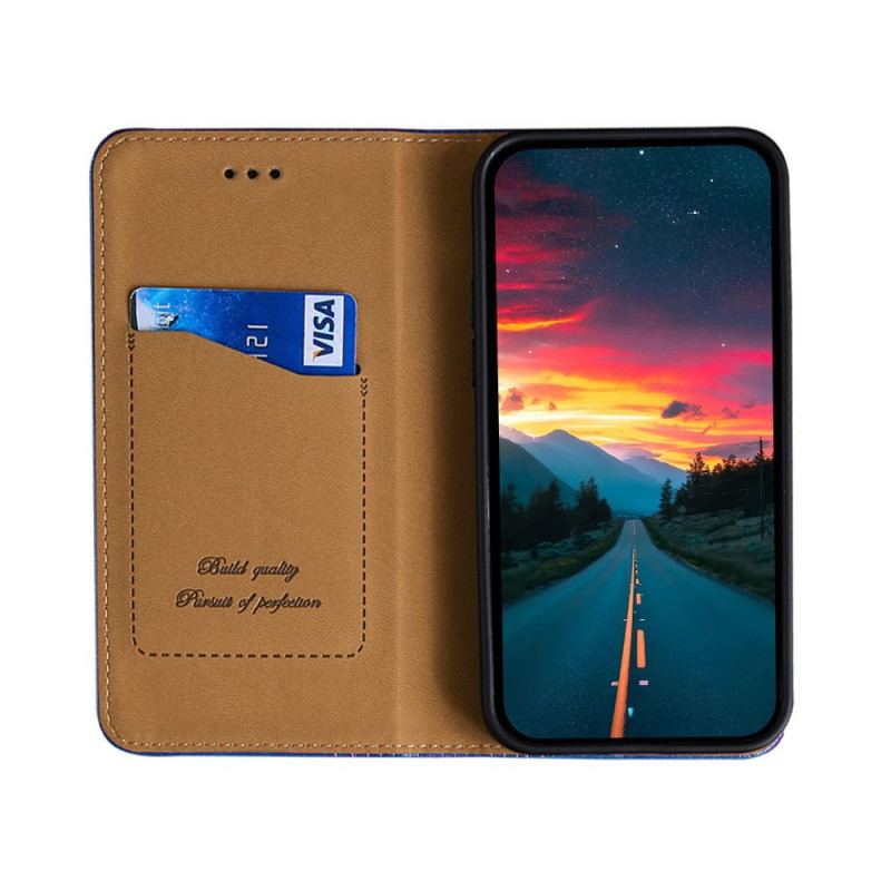 Cover Xiaomi Redmi Note 10 Pro Flip Cover Litchi Split Lædersøm