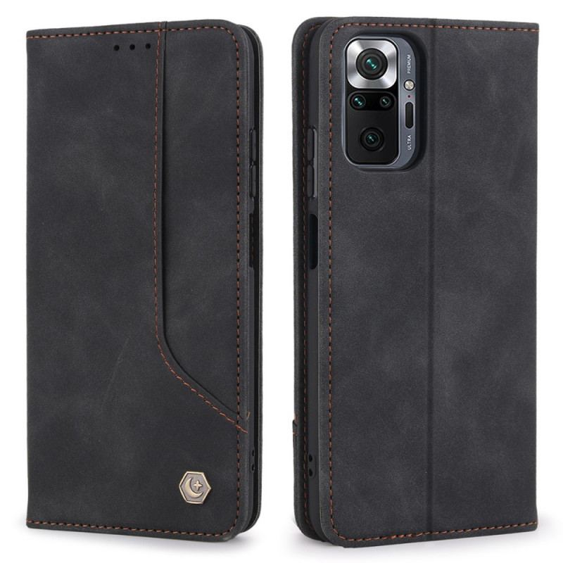 Cover Xiaomi Redmi Note 10 Pro Flip Cover Pola Retro